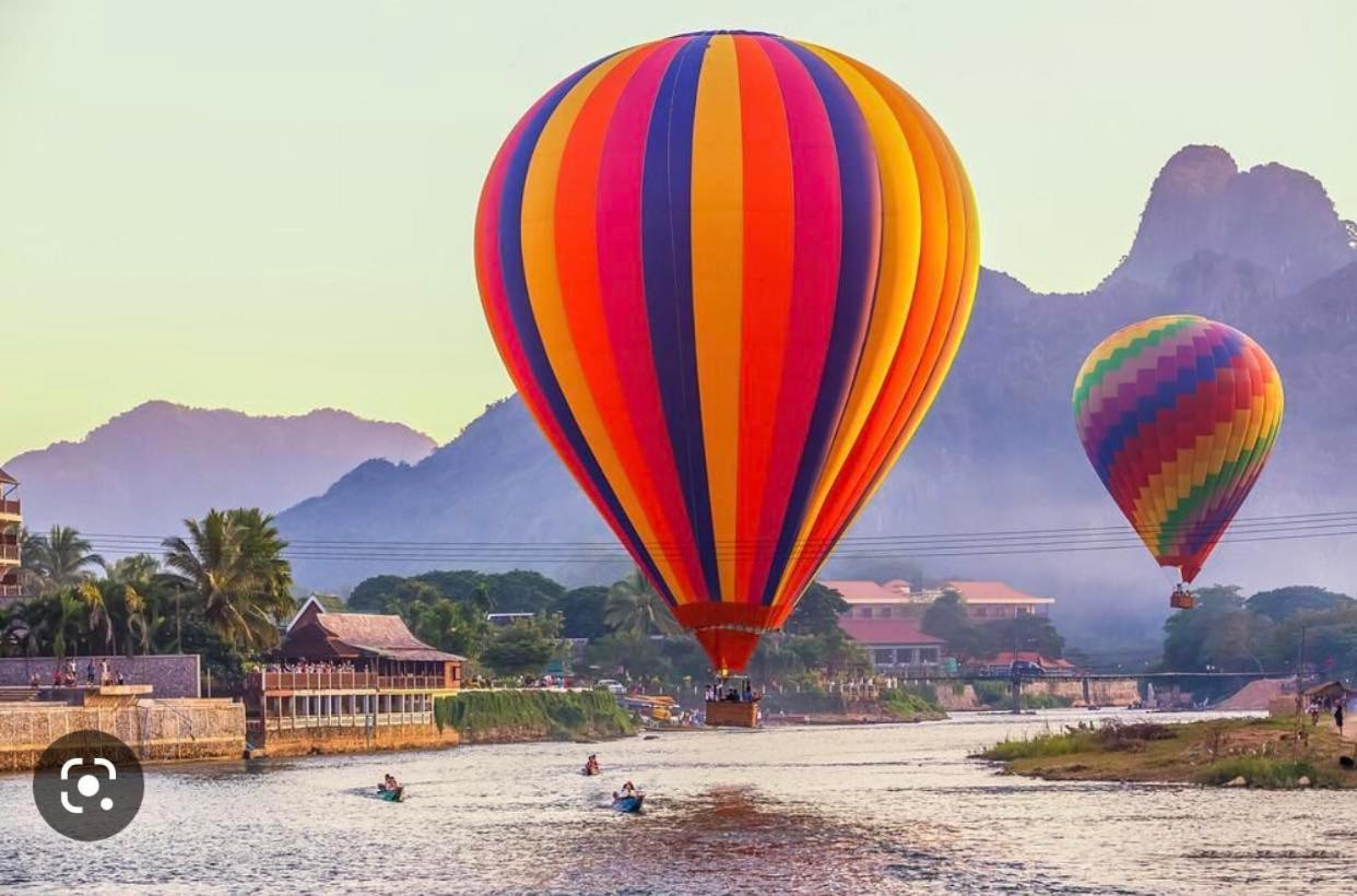 Vang Vieng Bungalows Dış mekan fotoğraf